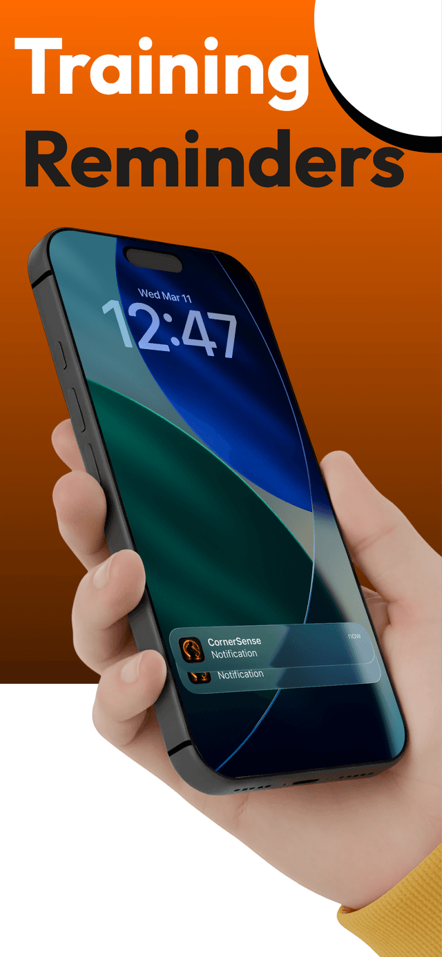 Training reminders on Lock Screen